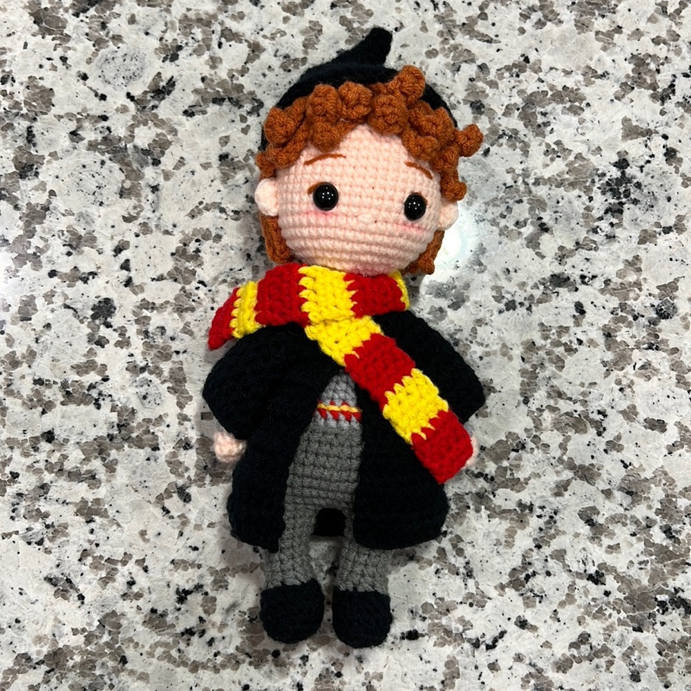 Crochet Ron Weasley doll - Harry Potter